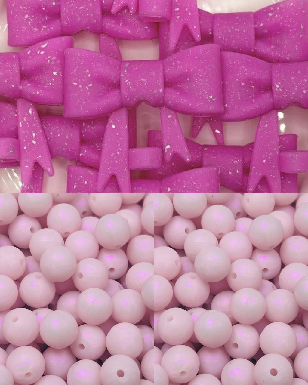 bubblegum pink glitter jumbo bow