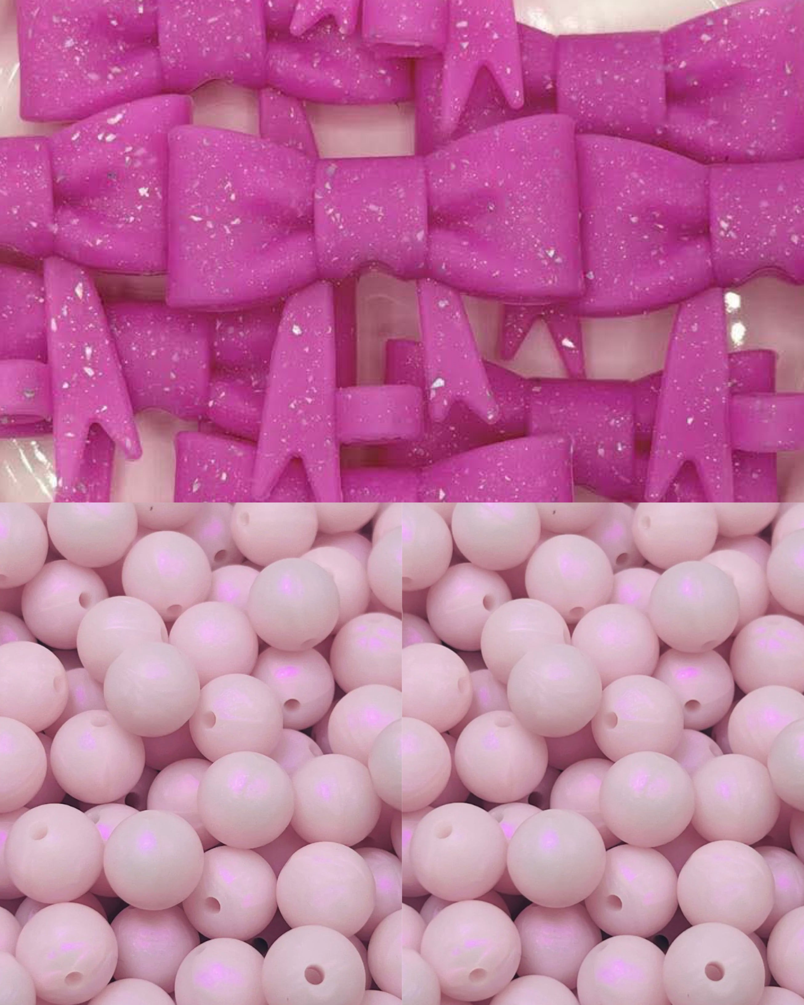 bubblegum pink glitter jumbo bow