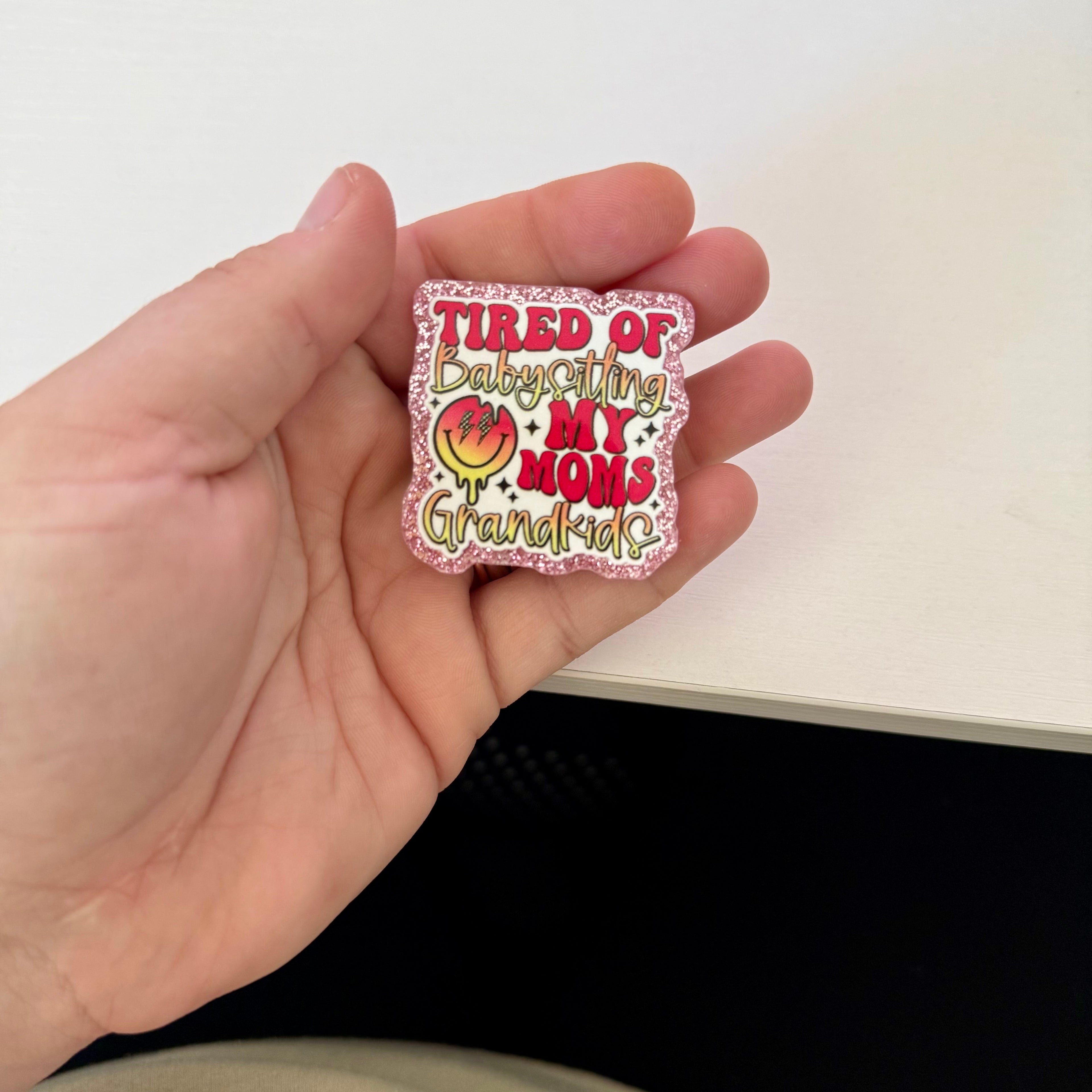 tired of babysitting my moms grandkids popsocket