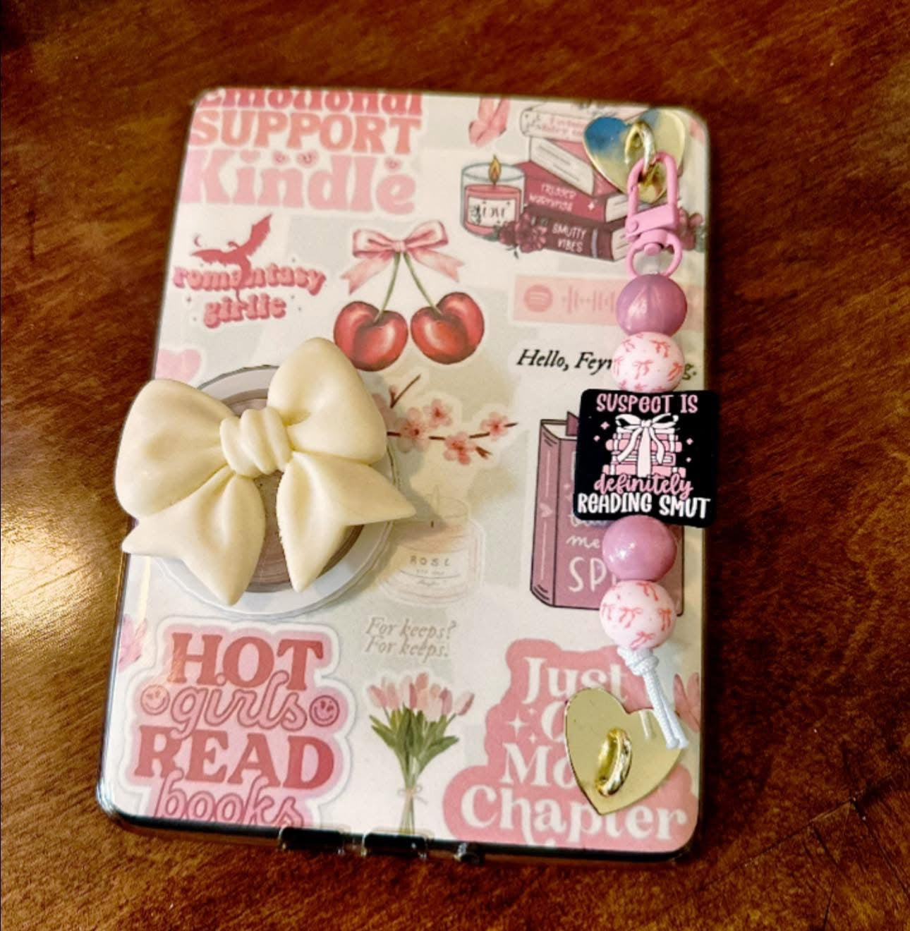 suspect is definitely reading smut