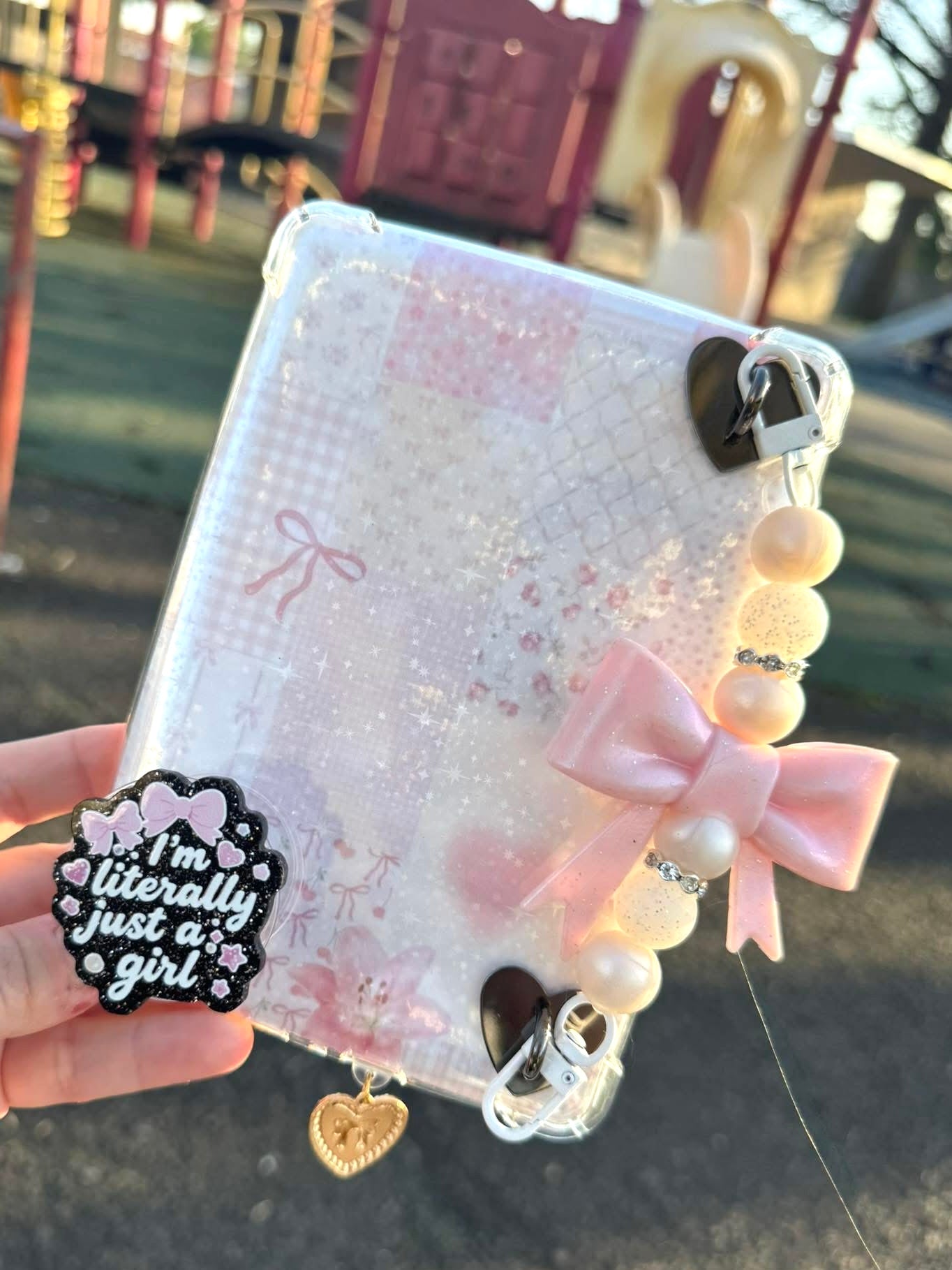 frosted pink glitter jumbo bow - new items added!