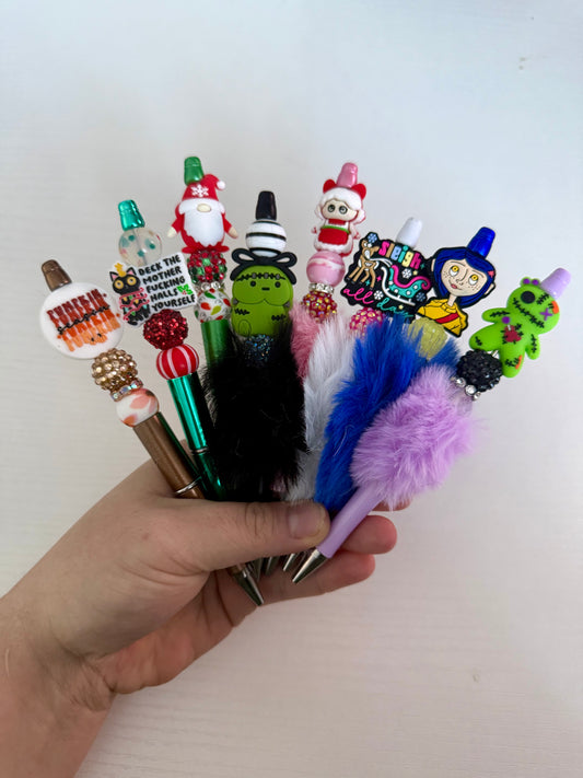 holiday themed pens