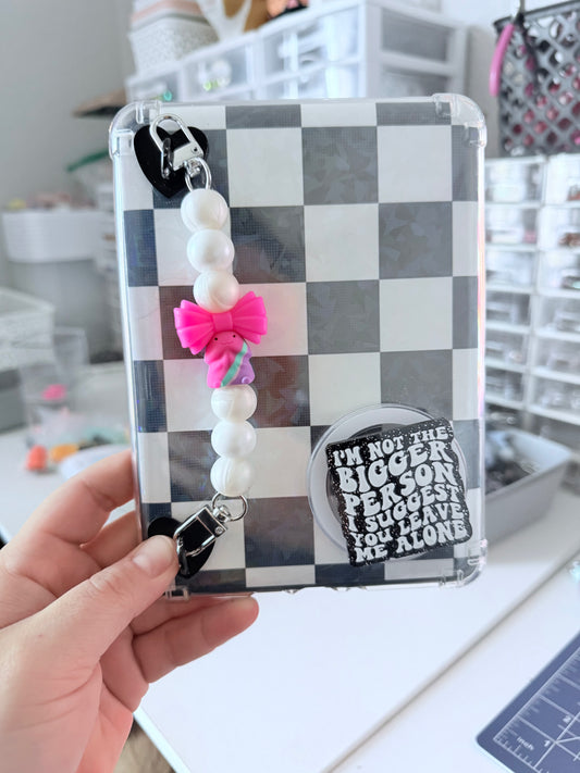 hot pink, teal, & purple mini peen