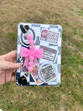 pink glitter jumbo bow