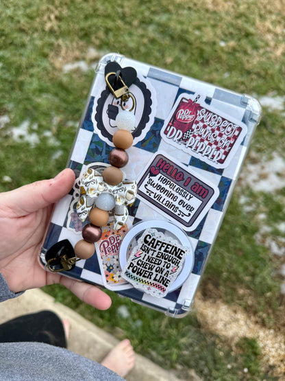 cozy chapters printed bow