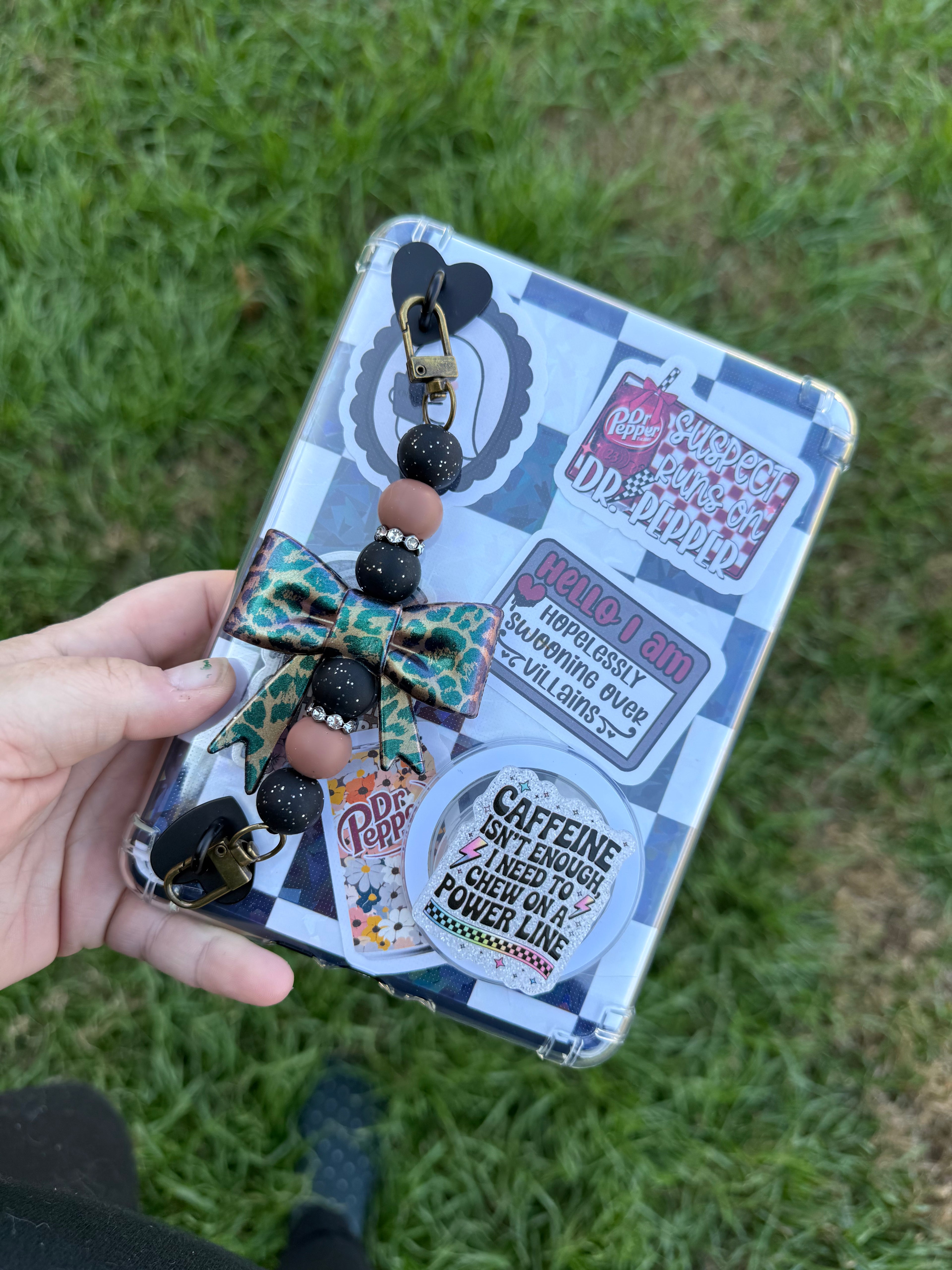 cheetah jumbo bow - low stock!
