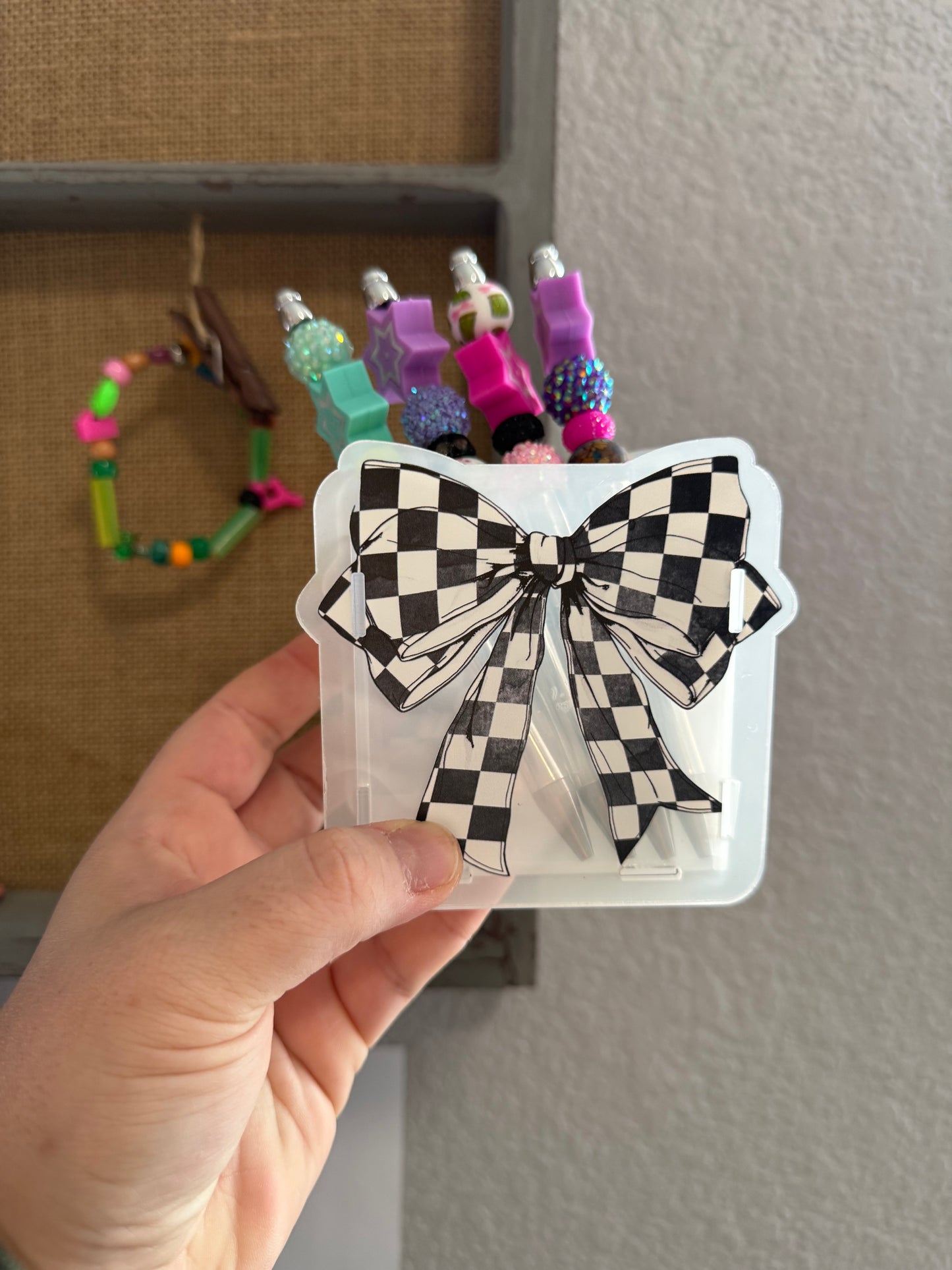 RTS checker box storage box