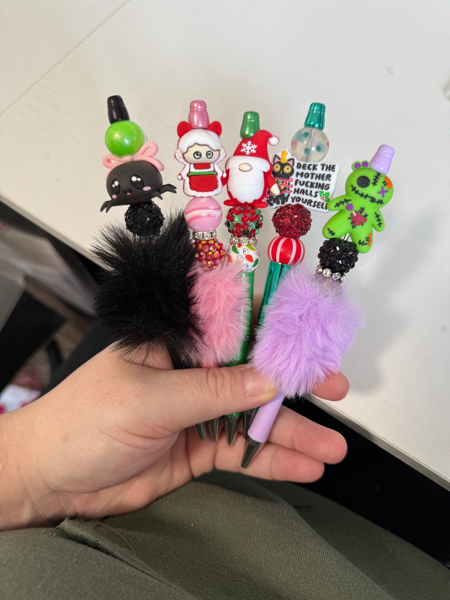 RTS holiday themed pens