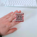 tattoos because I deserve stickers popsocket