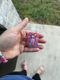 neon bow ghost popsocket