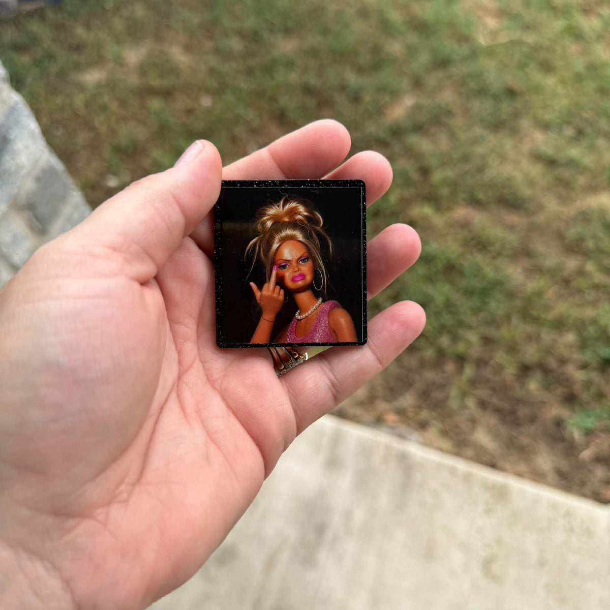 FU barbie popsocket