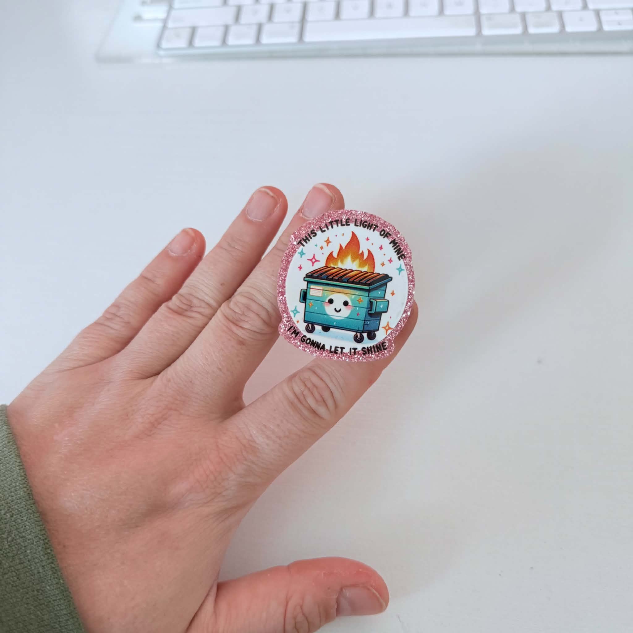this little light of mine, I'm gonna let it shine popsocket