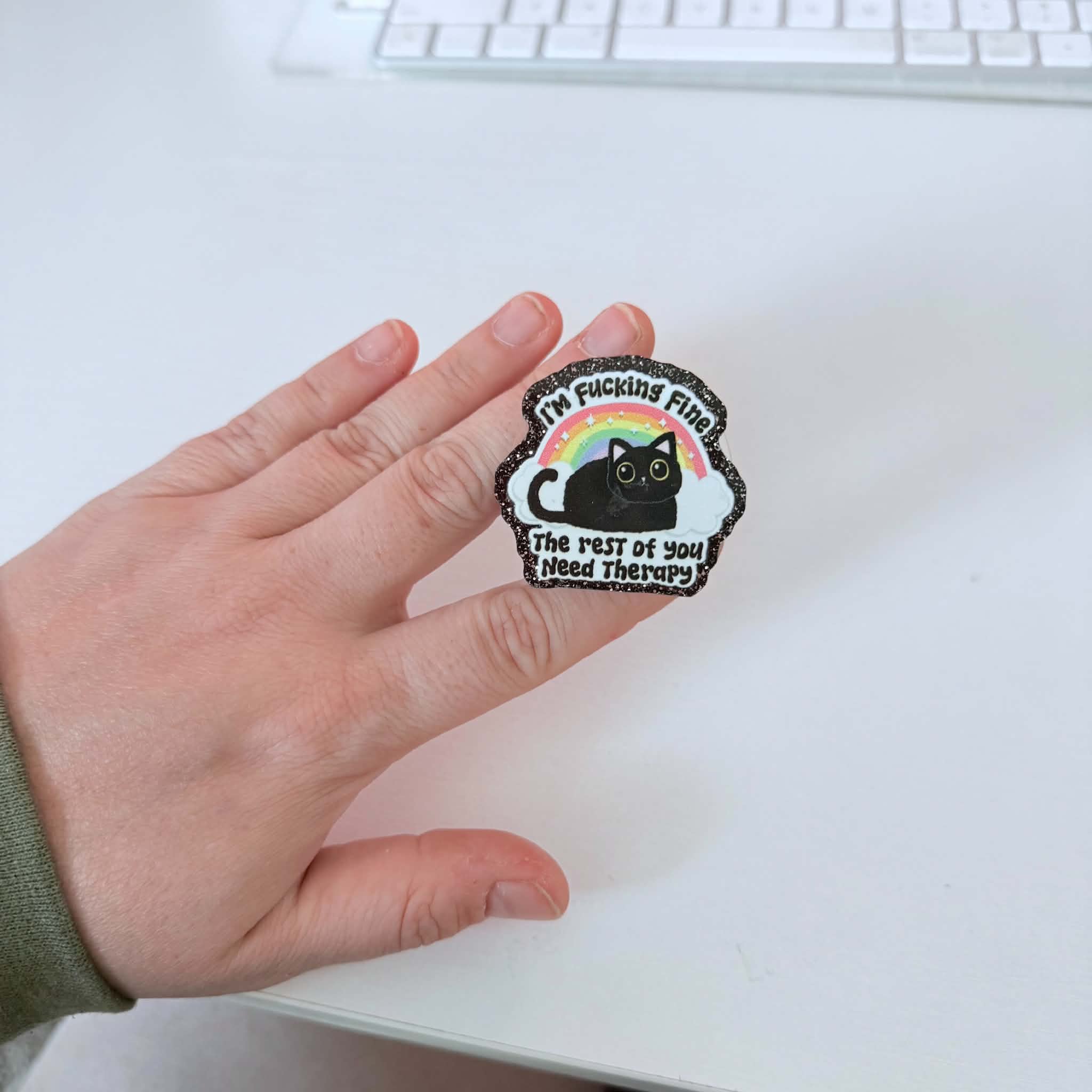 the rest of you need therapy popsocket