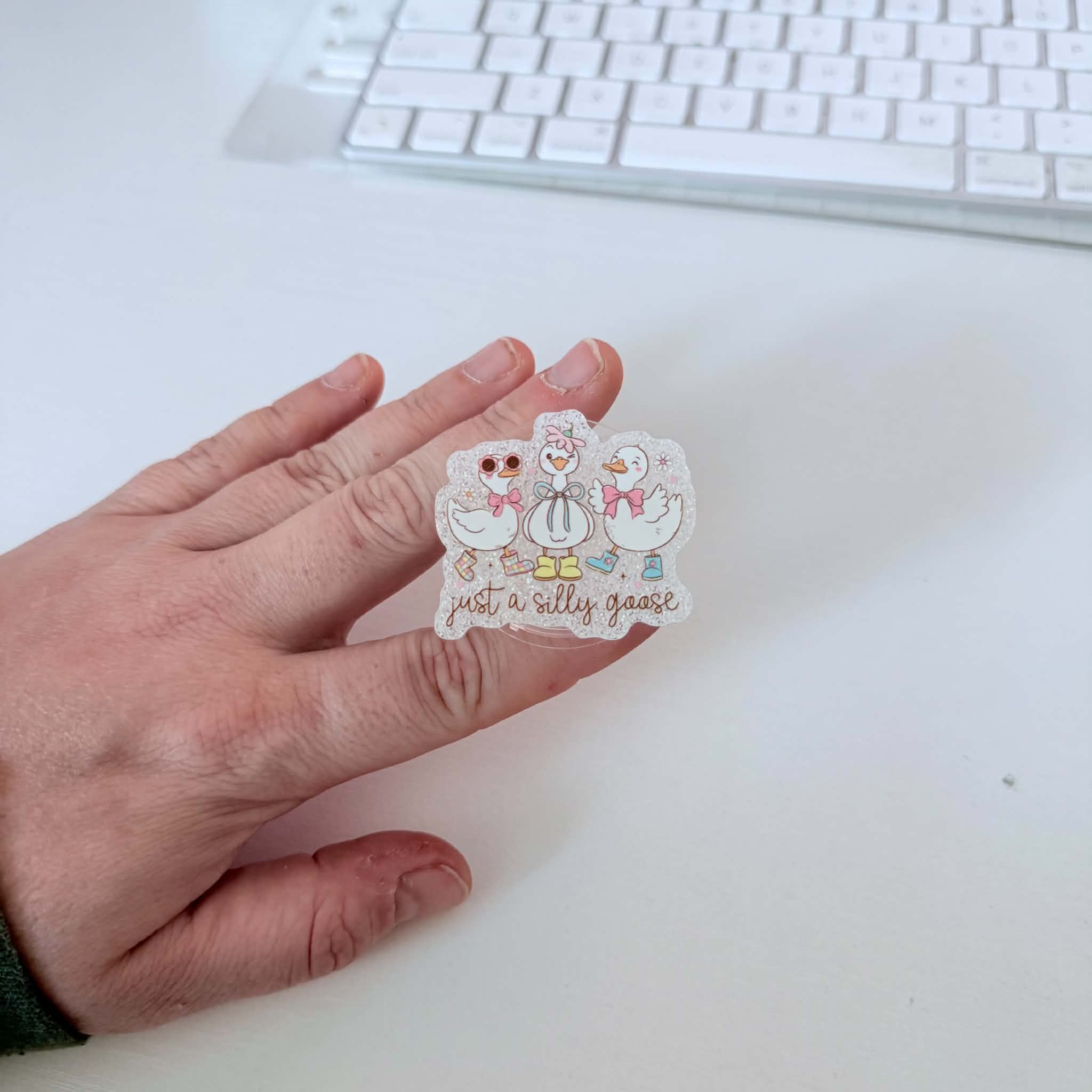 just a silly goose popsocket