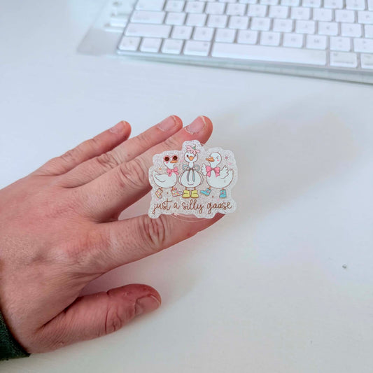 just a silly goose popsocket